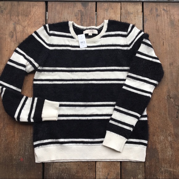 Monochrome Striped Sweater - Picture 3 of 4